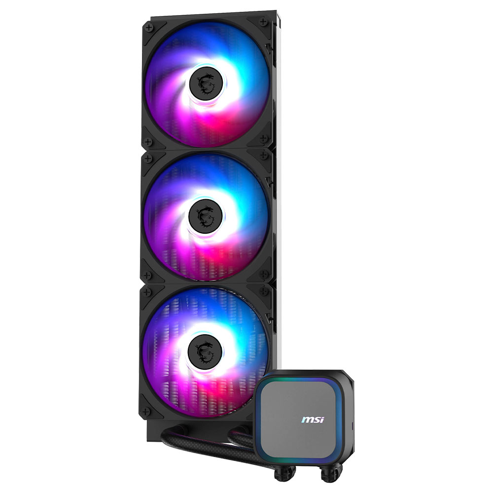 Refrigeración Liquida MSI Mag Coreliquid A13 360 Intel 1150-1851 AMD AM5-AM4 ARGB 360MM - Negro