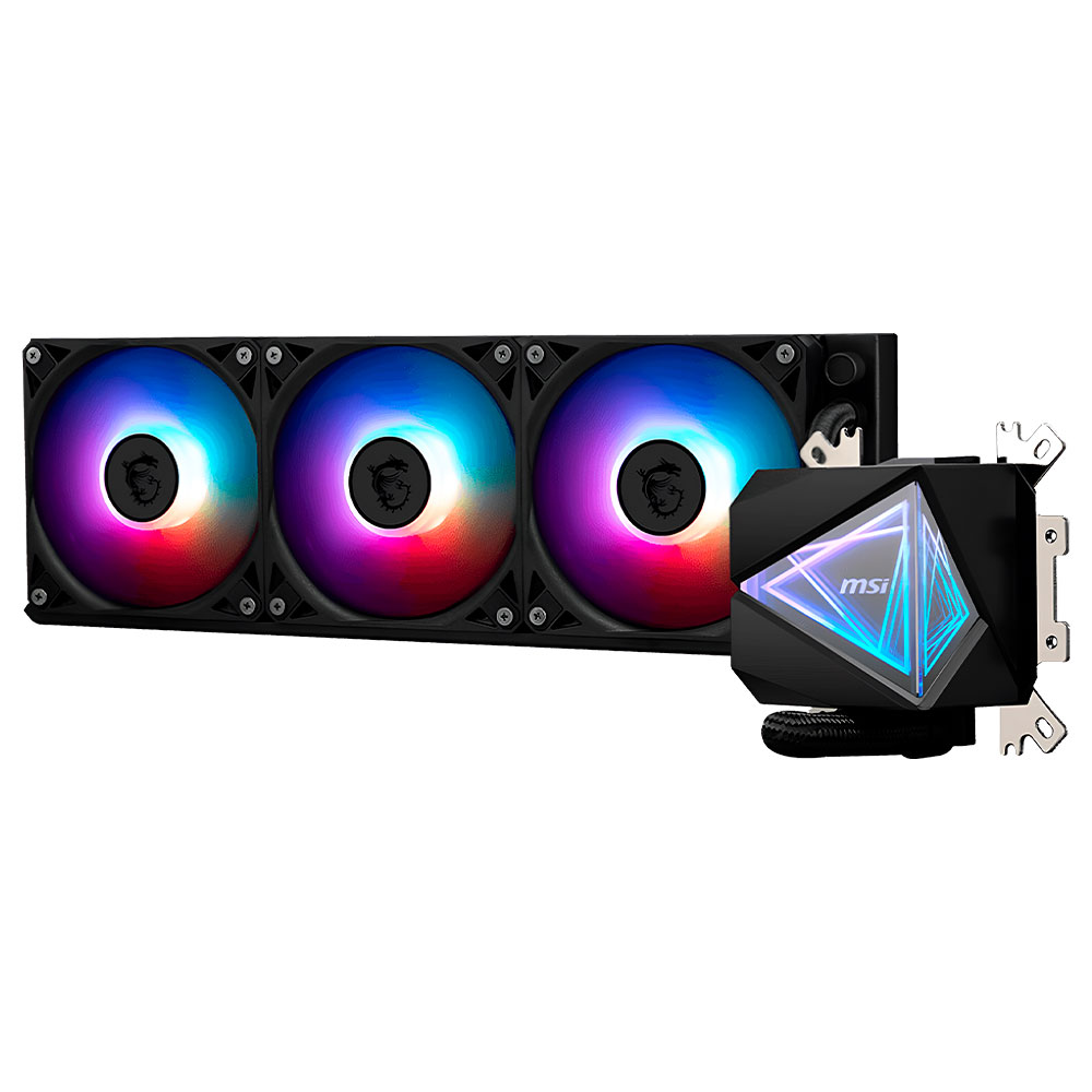 Refrigeración Liquida MSI Mag Coreliquid I360 Intel 1150-1851 AMD AM5-AM4 ARGB 360MM - Negro