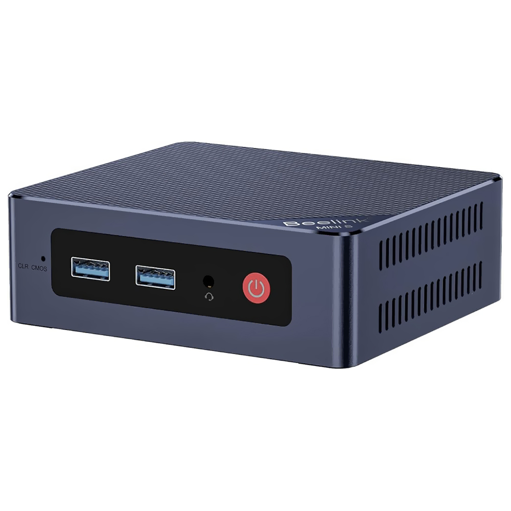 Mini PC Beelink Mini S13 Pro Intel Twin Lake N150 de 3.6GHz 16GB de RAM 500GB SSD Azul