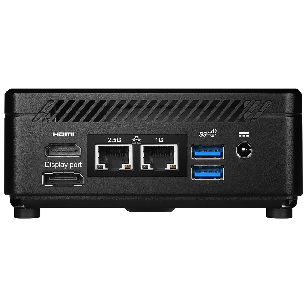 Mini PC MSI Cubi 5 12M-015BUS-B51235UXX Intel Core i5 1235U de 1.3GHz (Memoria y HD no incluidos)