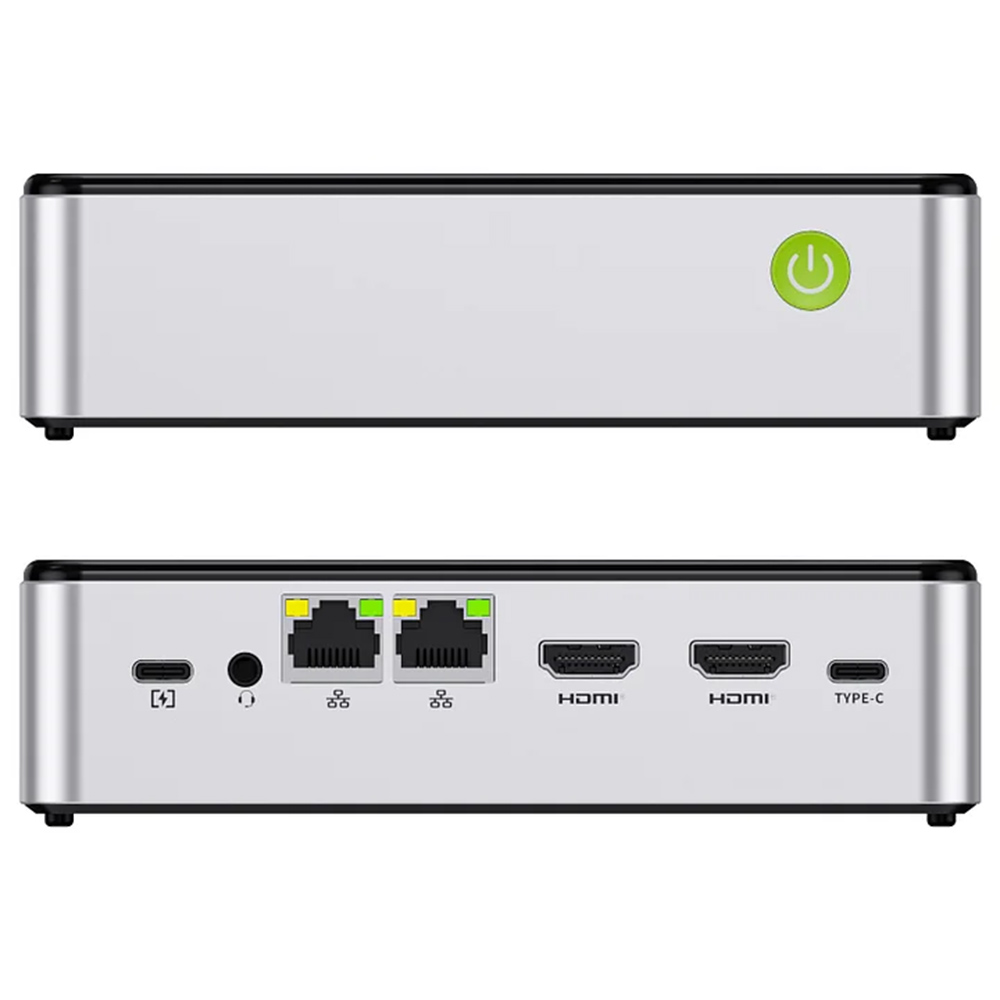 Mini PC Gmktec Nucbox G9 Intel N150 de 3.6GHz 12GB de RAM 64GB eMMC 512GB SSD