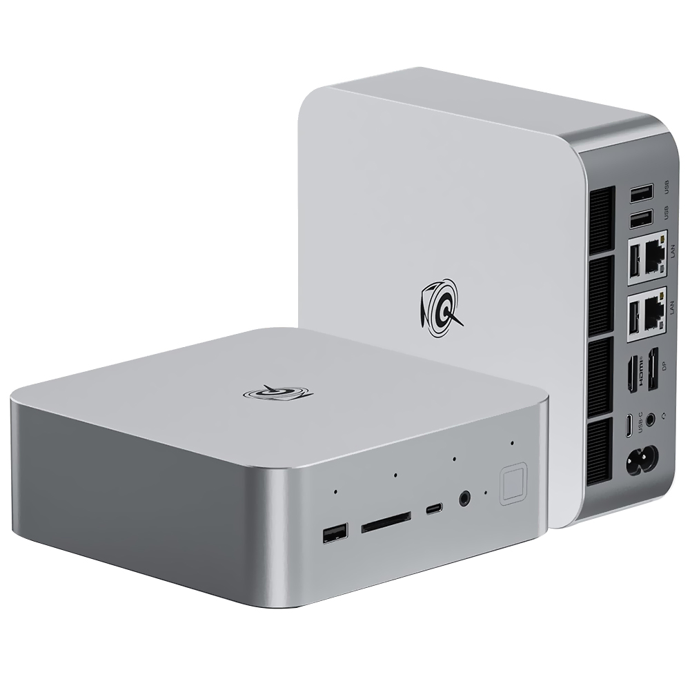 Mini PC Beelink GTI13 Intel Core i9 13900HK de 2.6GHz 96GB de RAM 2TB SSD - Space Gris