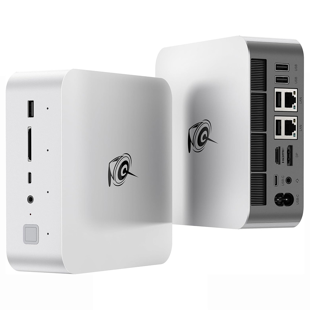 Mini PC Beelink GTI14 Intel Core Ultra 9 185H de 2.3GHz 64GB de RAM 2TB SSD - Frost Plata