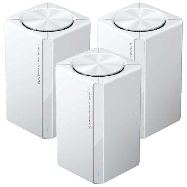 Router Xiaomi RD13 DVB4484GL Mesh System AC1200 Doble Banda 2.4GHZ 5GHZ 1200MBPS-BLANCO (KIT CON 3)