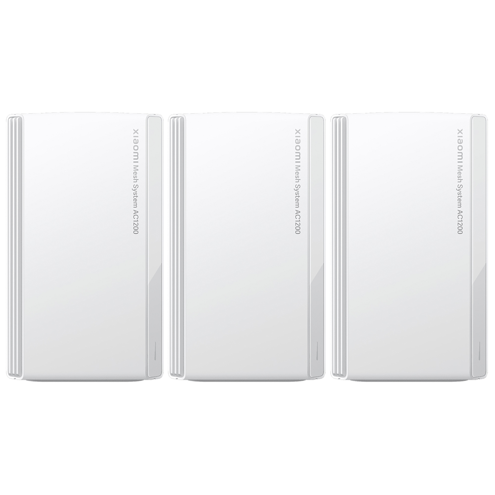Router Xiaomi RD13 DVB4484GL Mesh System AC1200 Dual Band 2.4GHz 5GHz 1200Mbps Blanco (Kit con 3)