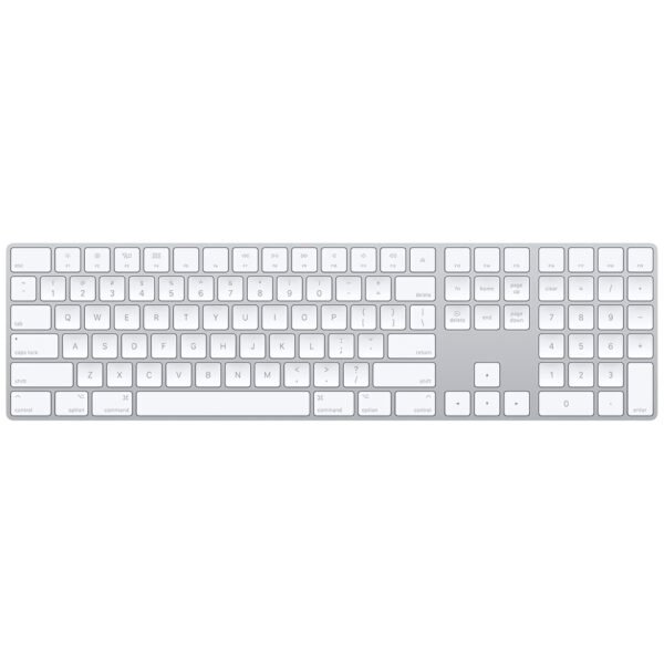 Apple Magic Keyboard MXCJ3LL/A Bluetooth / Inglés - Silver / White