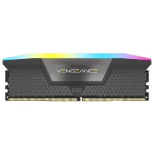 Memoria RAM Corsair Vengeance DDR5 16GB 5200MHz RGB - Negro (CMH16GX5M1B5200Z40)