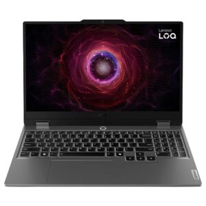 Notebook Gamer Lenovo LOQ 15ARP9 AMD Ryzen 5 7235HS Pantalla Full HD 15.6" 12GB de RAM 512GB SSD GeForce RTX4050 6GB(83JC00GKUS)