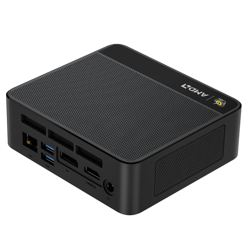 Mini PC Beelink SER5 AMD Ryzen 5 5500U de 2.1GHz 16GB de RAM 500GB SSD Negro