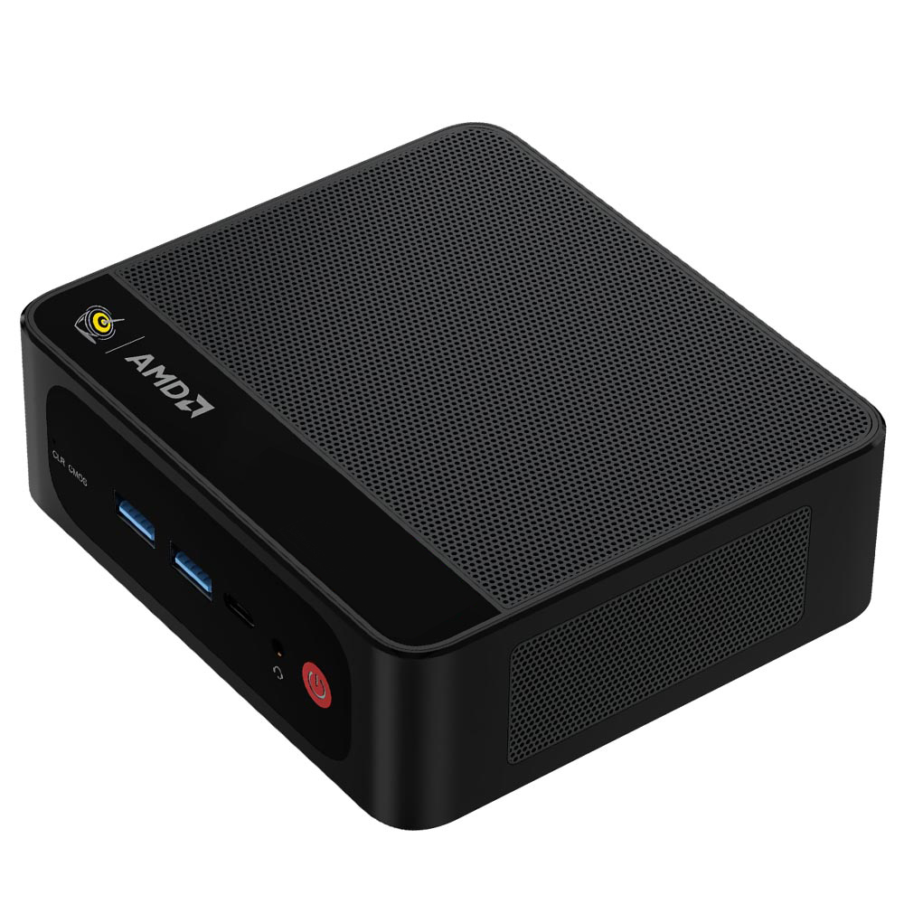 Mini PC Beelink SER5 AMD Ryzen 5 5500U de 2.1GHz 16GB de RAM 500GB SSD Negro