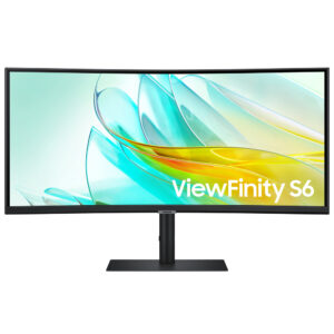 Monitor Samsung ViewFinity S6 LS34C650UAN 34" UWQHD VA 100Hz 5Ms Negro