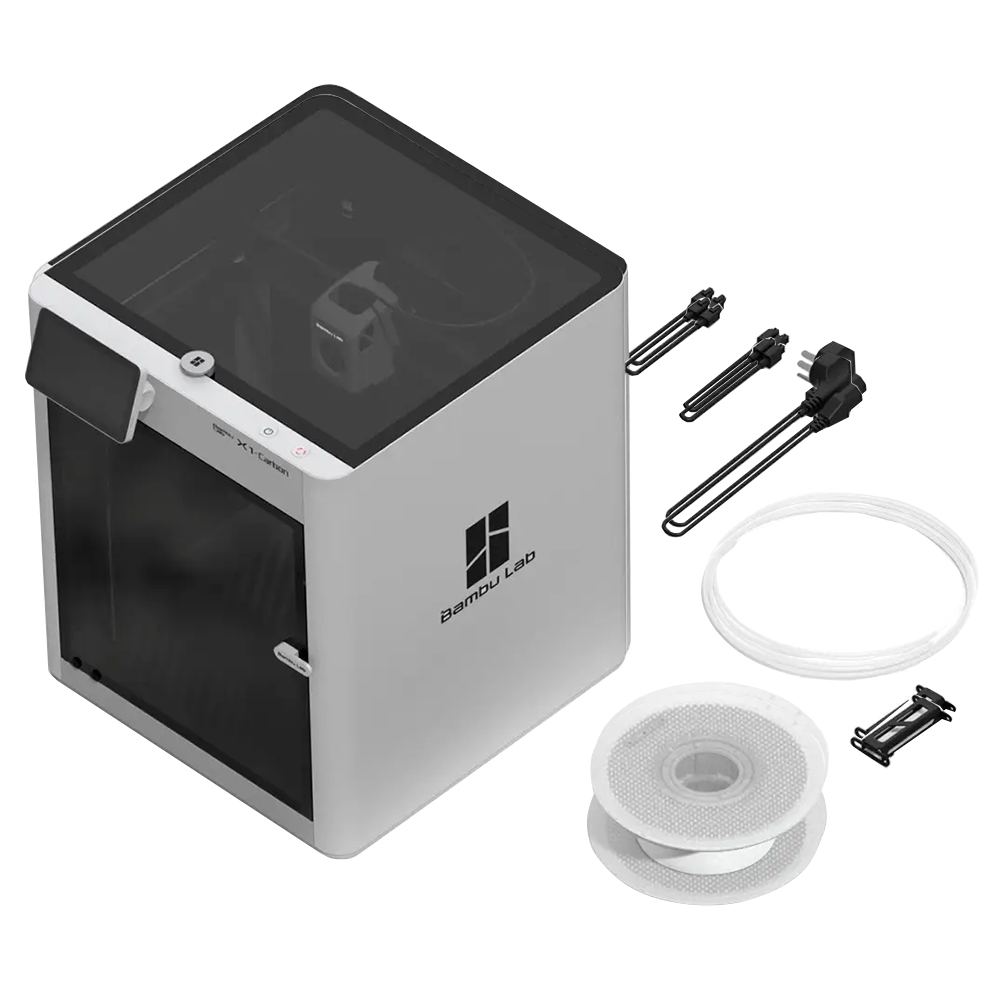 Impresora 3D Bambu Lab PF001-P X1-Carbon Bivolt Gris