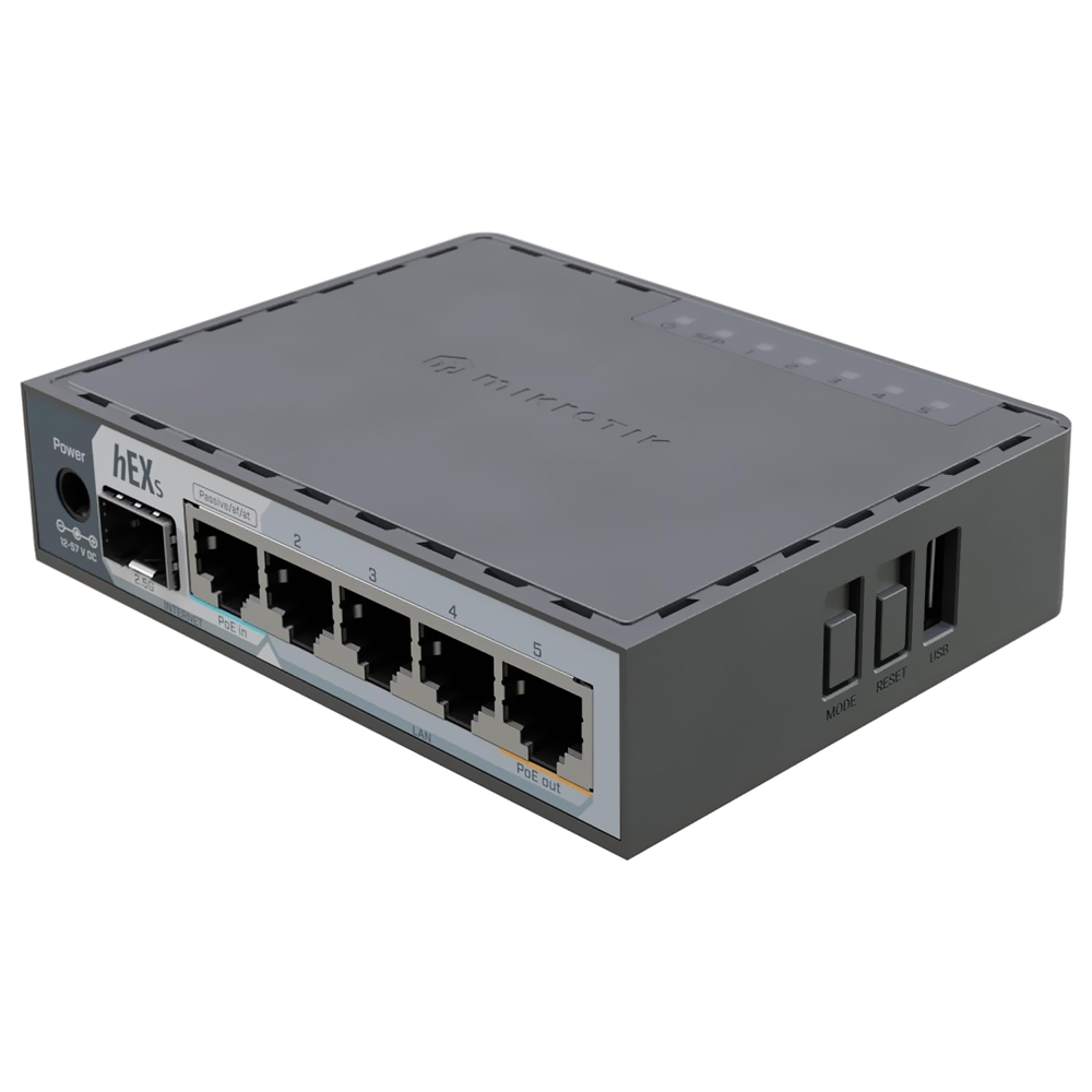 Router Mikrotik E60IUGS Hex S 950MHz L4 512MB