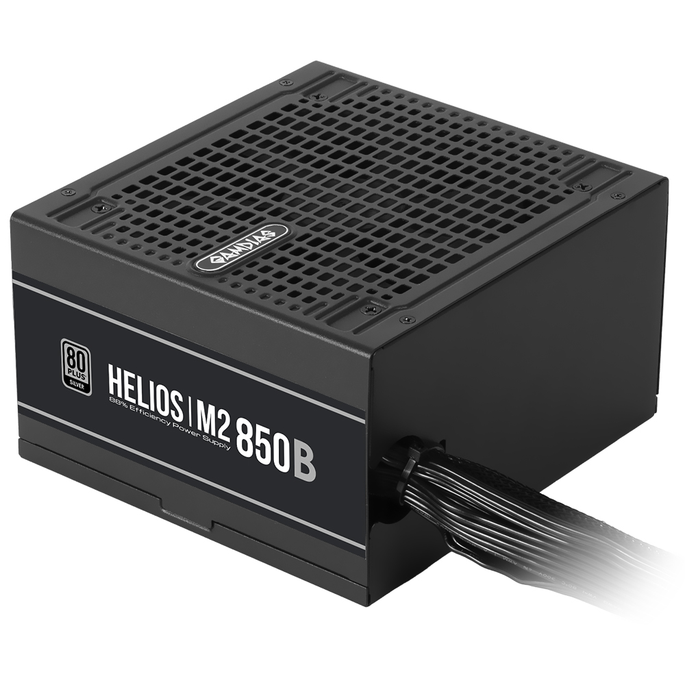 Fuente de Alimentación Gamdias Helios M2-850B 850W ATX 3.1 No Modular 80 Plus Silver