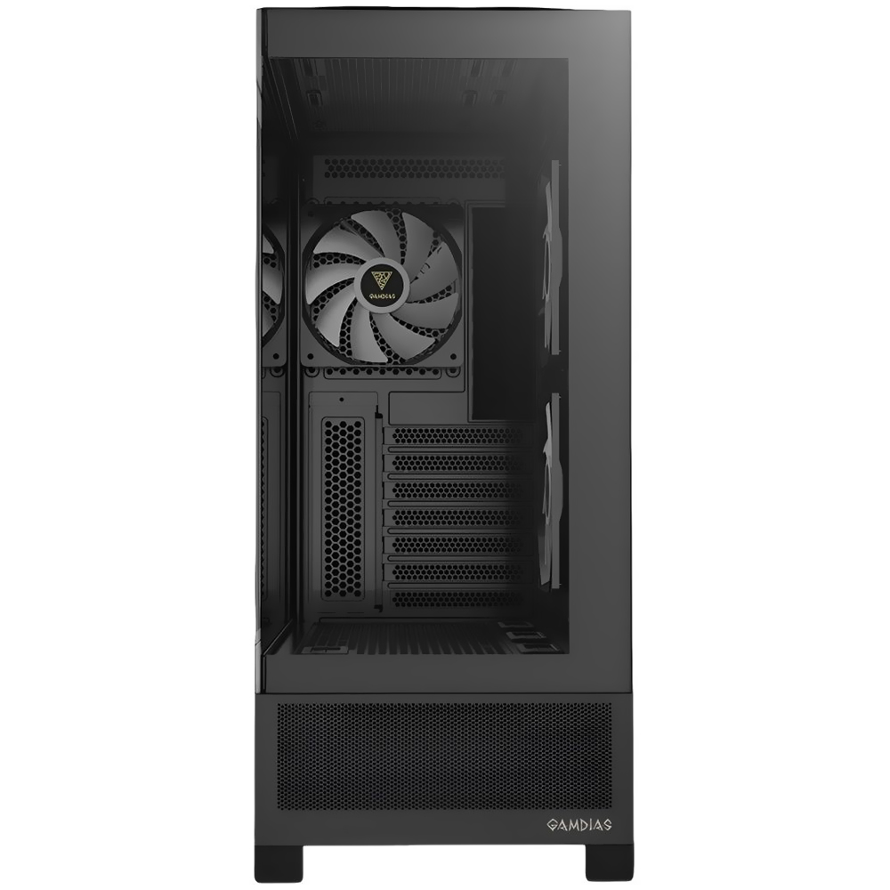Gabinete Gamer Gamdias Atlas M1 Mid Tower 3 Cooler ARGB Negro