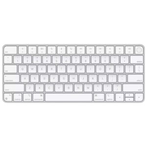 Apple Magic Keyboard MXCK3LL A Wireless Touch ID Inglés Blanco Plata