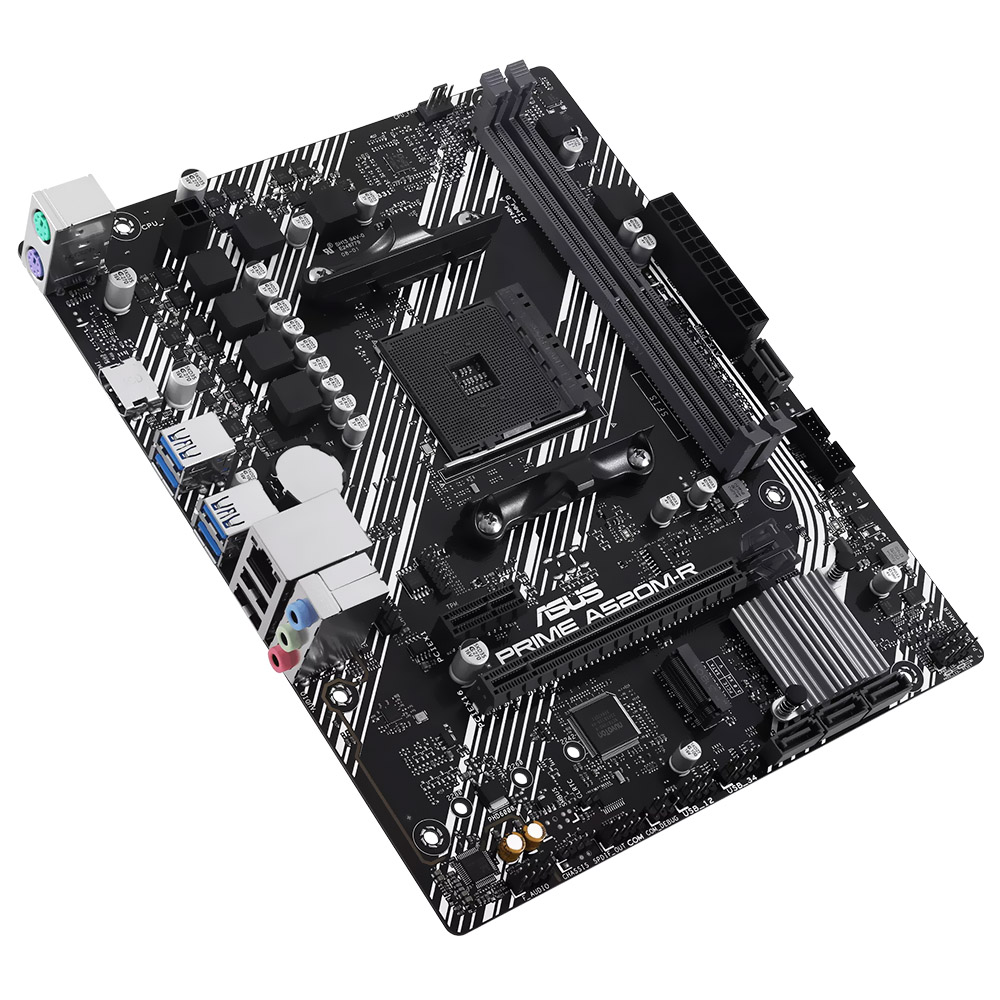 Placa Madre ASUS Prime A520M-R Socket AM4 DDR4