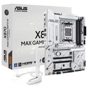 Placa Madre ASUS X870 Max Gaming Wi-Fi 7 W Socket AM5 DDR5