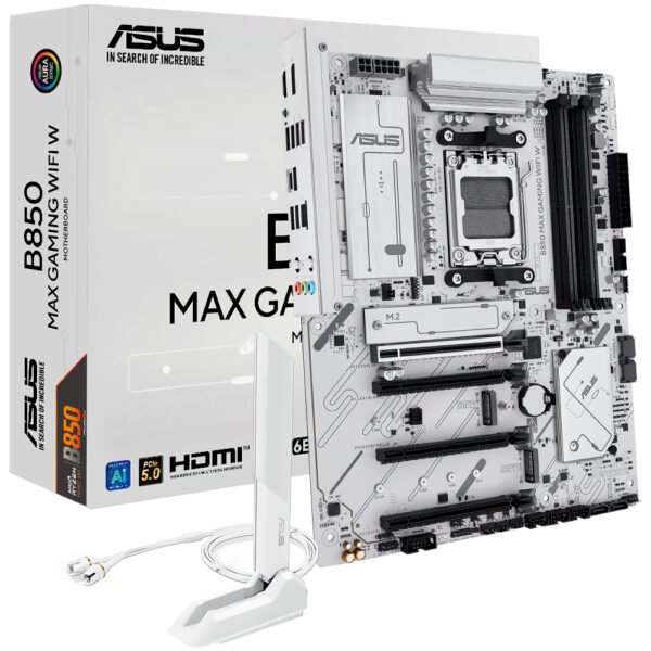 Placa Madre ASUS B850 Max Gaming WI-FI W Socket AM5 DDR5