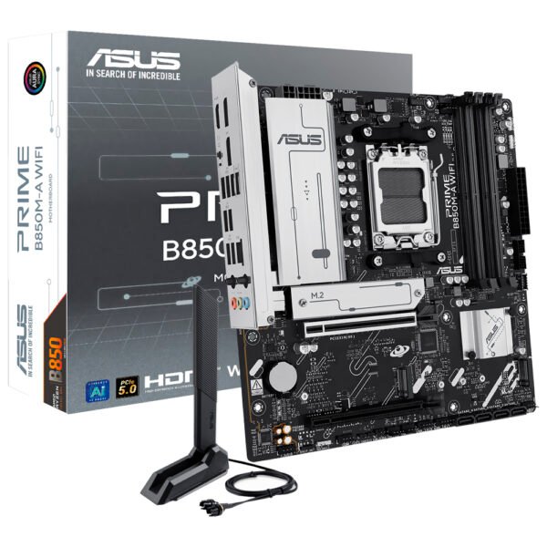Placa Madre ASUS Prime B850M-A WI-FI Socket AM5 DDR5