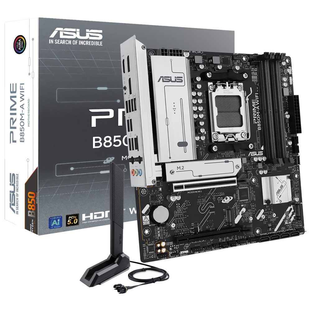 Placa Madre ASUS Prime B850M-A Wi-Fi Socket AM5 DDR5