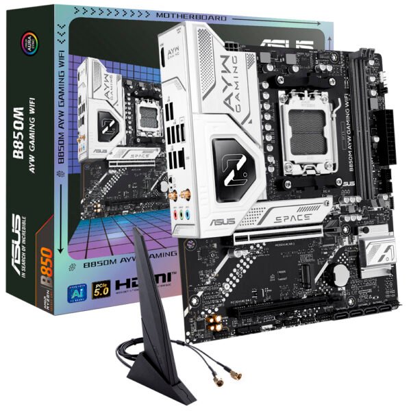 Placa Madre ASUS B850M Ayw Gaming WI-FI Socket AM5 DDR5