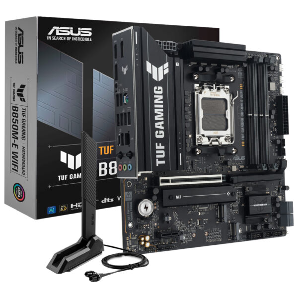 Placa Madre ASUS Tuf Gaming B850M-E WI-FI Socket AM5 DDR5