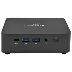 Mini PC Macrovip nanoBOX K1 Intel Core i5 12600H de 2.5GHz 16GB de RAM 512GB SSD Win11Pro Negro