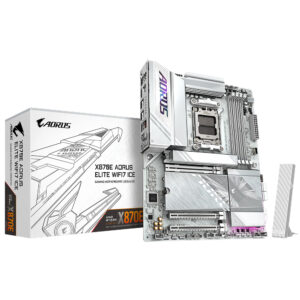 Placa Madre Gigabyte X870E AORUS Elite Wi-Fi 7 Ice Socket AM5 DDR5