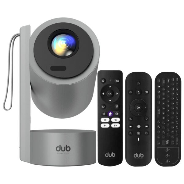 Proyector Batería Dub Home Cinema DBP4BAT 4000 LUMENS - Gris