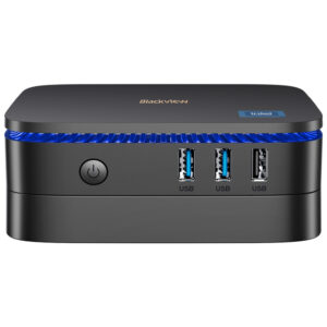 Mini PC Blackview MP60 Intel Twin Lake N150 de 2.9GHz 16GB de RAM 1TB SSD Win11Pro Negro