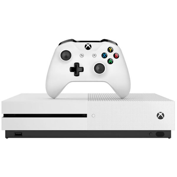 Consola Xbox One S 1TB SSD 4K HDR Bivolt Blanco + Juego NBA 2K20 (Americano)