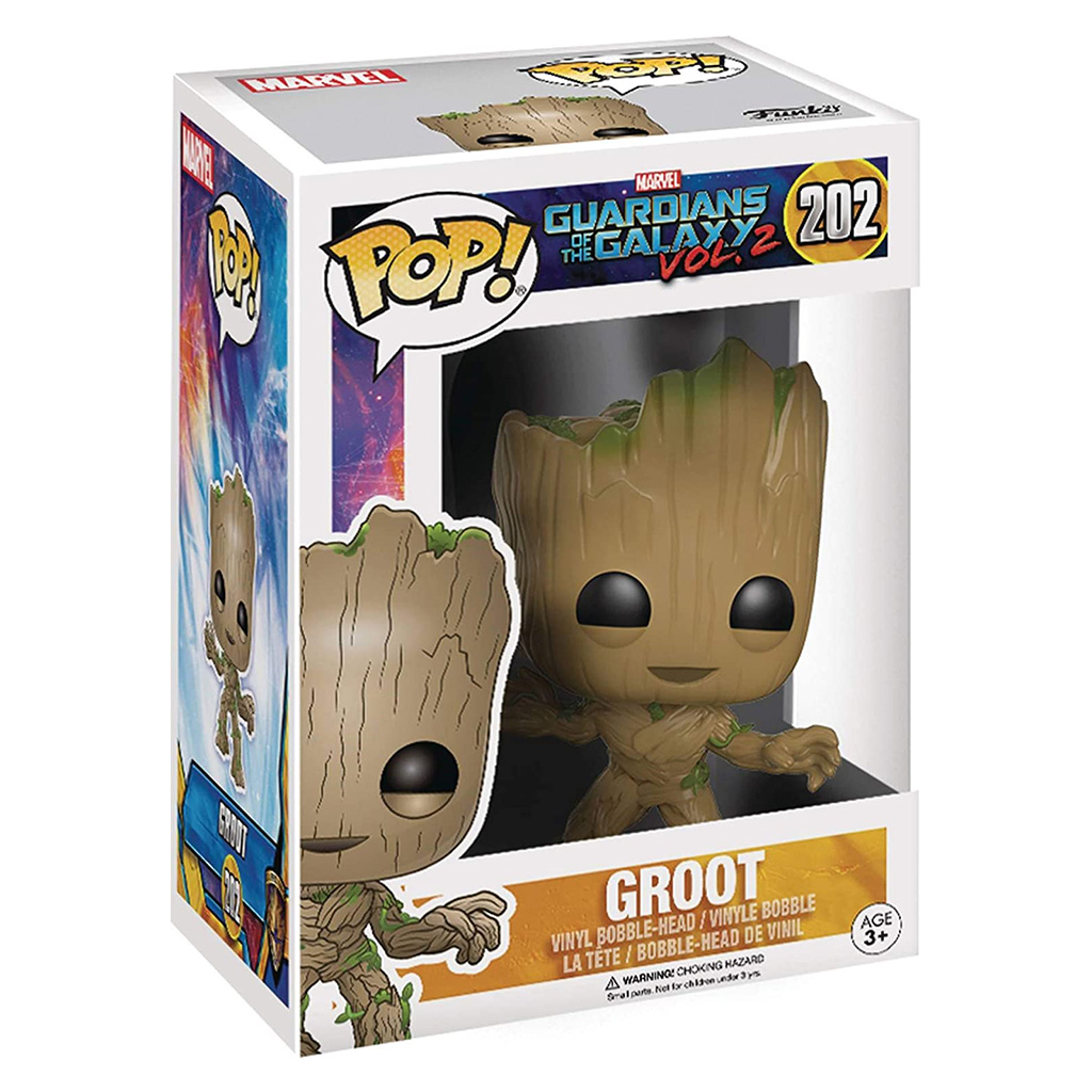 Funko Pop Marvel Guardians Of The Galaxy 2 - Groot 202