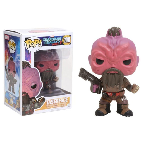 Funko Pop Marvel Guardians Of The Galaxy Vol. 2-TASERFACE 206