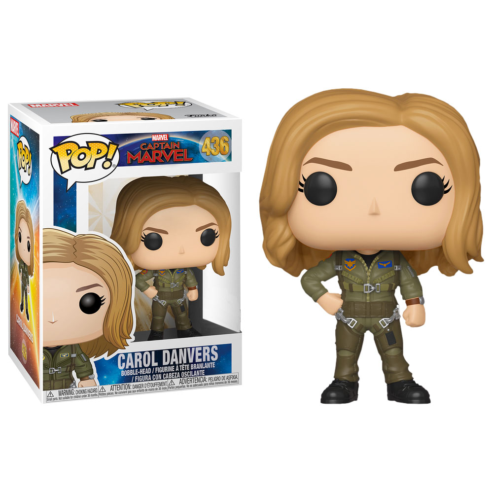 Funko Pop Marvel Captain Marvel Exclusive - Carol Danvers 436
