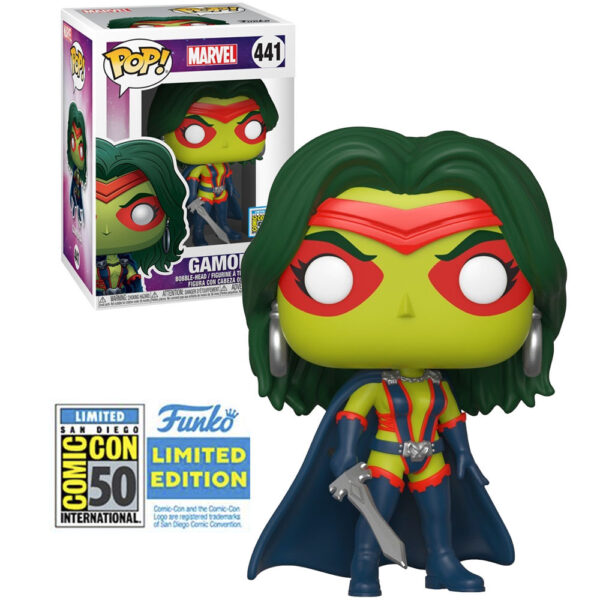 Funko Pop Marvel Exclusive Sdcc 2019-GAMORA 441