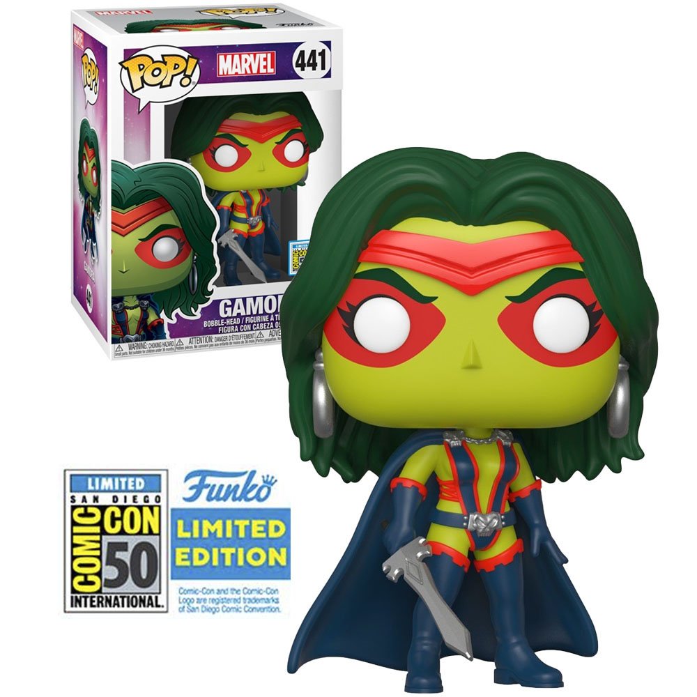 Funko Pop Marvel Exclusive Sdcc 2019-GAMORA 441