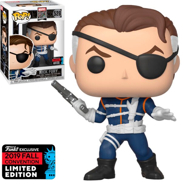 Funko Pop Marvel 80 Years Exclusive Nycc 2019-NICK Fury 528