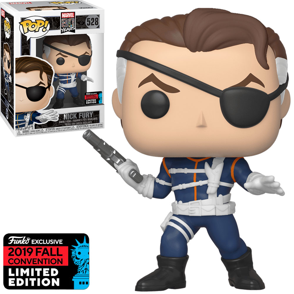 Funko Pop Marvel 80 Years Exclusive Nycc 2019 - Nick Fury 528