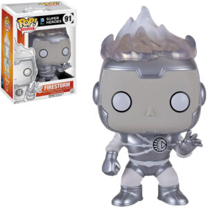 Funko Pop Heroes Dc Super Heroes Exclusive - White Lantern Firestorm 91