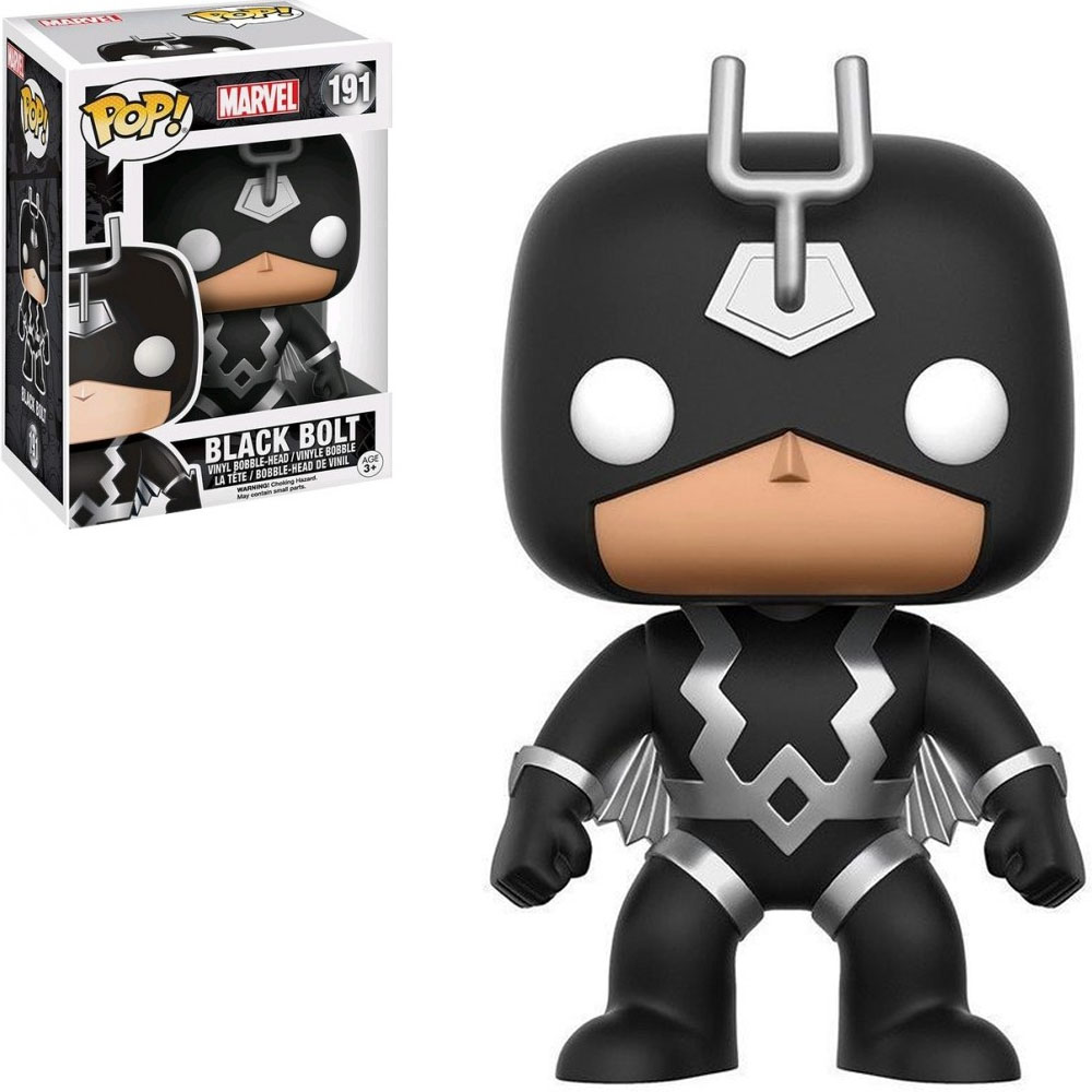 Funko Pop Marvel Exclusive - Black Bolt 191 (classic)