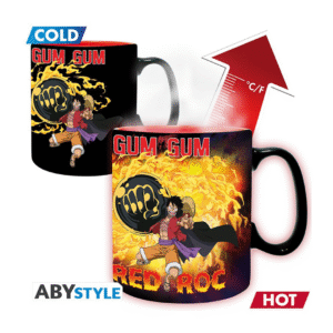 Tasa Mágica Abystyle One Piece Luffy vs Kaido 34077