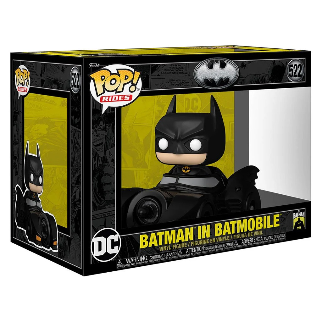 Funko Pop Rides Batman 85th Anniversary - Batman In Batmobile 522