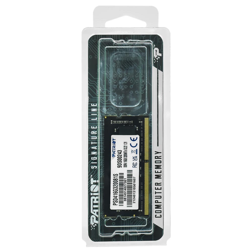Memoria RAM Notebook Patriot DDR4 16GB 3200MHz PSD416G320081S