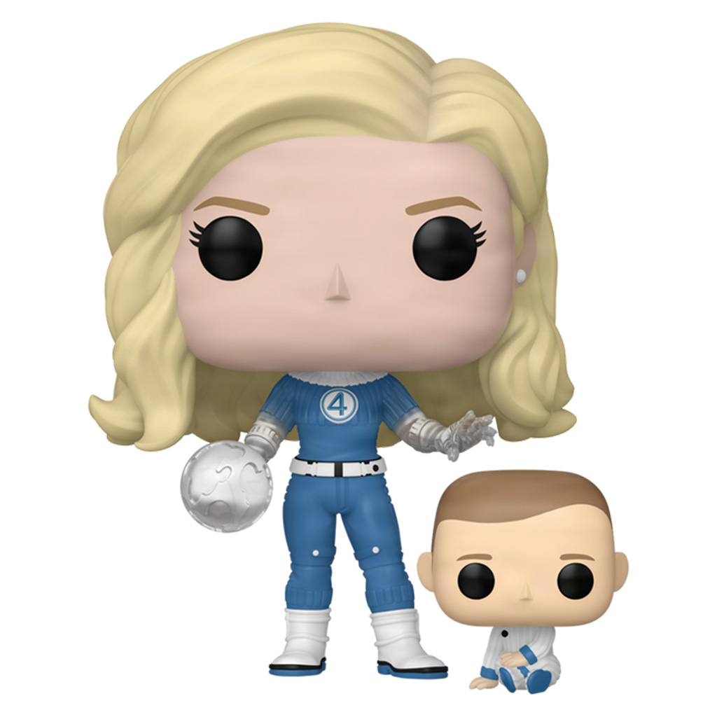 Funko Pop Marvel The Fantastic Four: First Steps - Invisible Woman & Franklin 1514