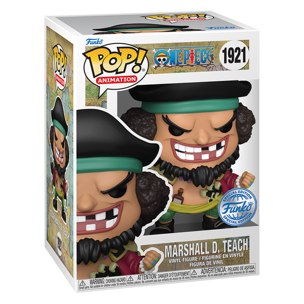 Funko Pop Animation One Piece Exclusive - Marshall D. Teach 1921