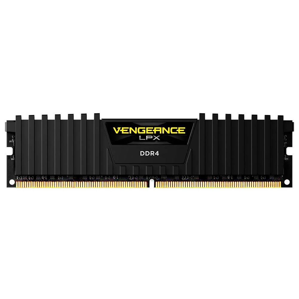 Memoria RAM Corsair Vengeance LPX DDR4 8GB 3200MHz Negro (CMK8GX4M1Z3200C16)