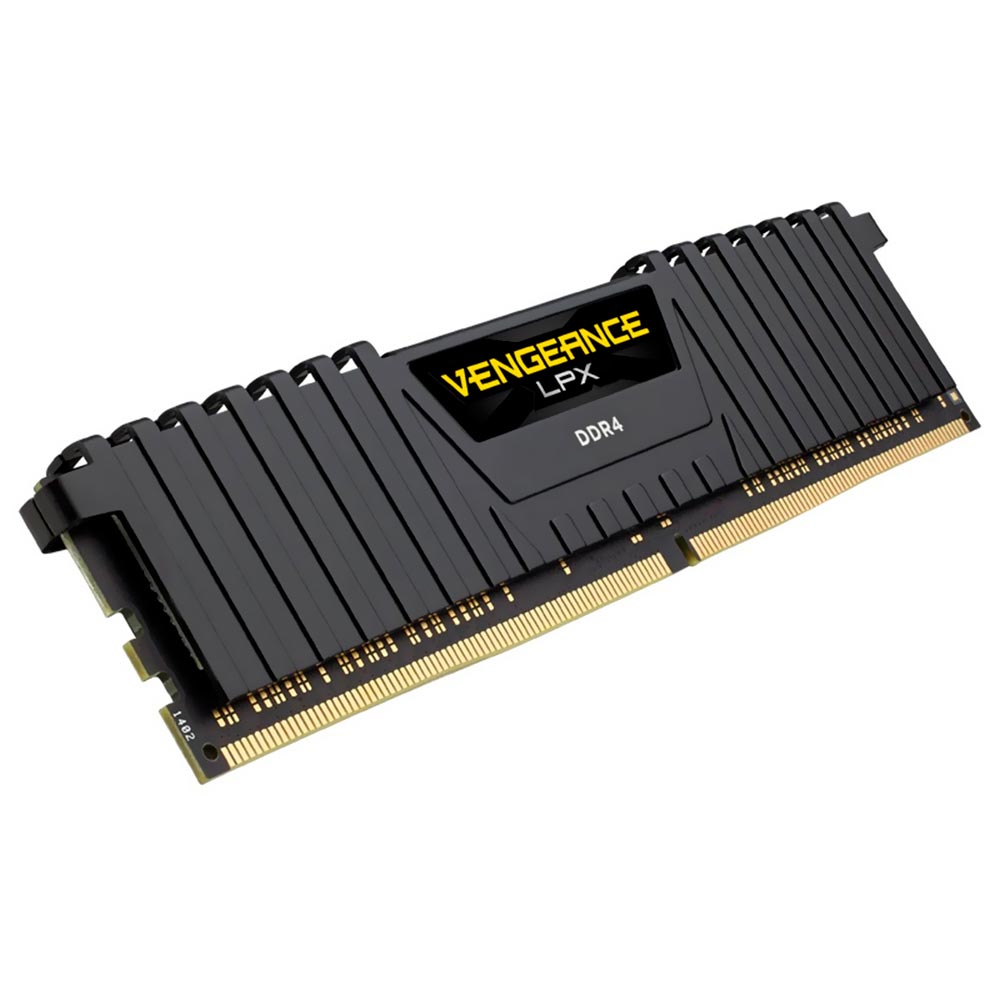 Memoria RAM Corsair Vengeance LPX DDR4 8GB 3200MHz Negro (CMK8GX4M1Z3200C16)