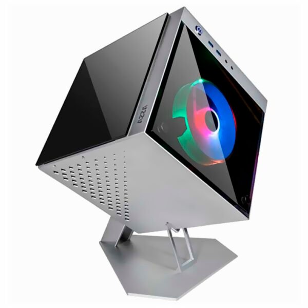 Gabinete Gamer AZZA Cube Mini 805 1 Cooler - Plata