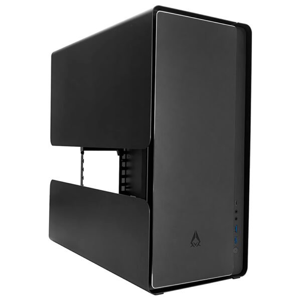 Gabinete Gamer AZZA Cast CSAZ-808B Mid Tower 1 Cooler RGB Negro